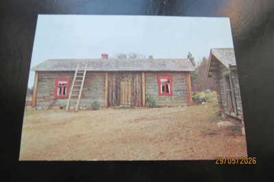 LEPIKON TORPPA 1986 KULKENUT POSTIKORTTI