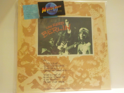 LOU REED - BERLIN EX+/M- LP