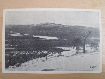VANHA Postikortti Lappi 1940-luku