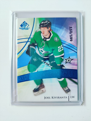 Joel Kiviranta 20-21 SP Authentic Rookies /199