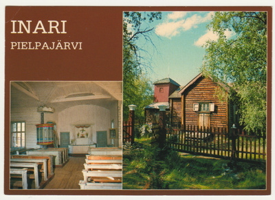 Inari Pielpajärven kirkko Lappi
