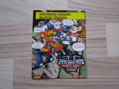 Prätkähiiret -leluesite/sarjakuvalehtinen v.1993