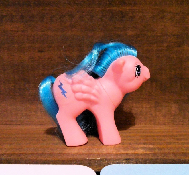 MY LITTLE PONY G1 BABY FIREFLY / HASBRO