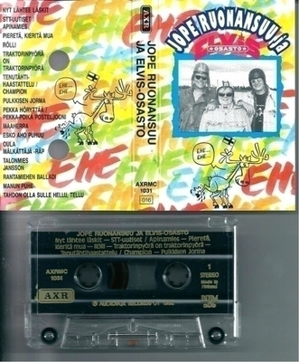Jope Ruonansuu ja Elvis osasto – C-kasetti 1992 - MINT