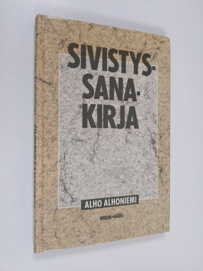 Alho Alhoniemi : Sivistyssanakirja