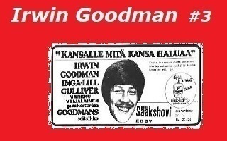 IRWIN GOODMAN --- valokuva 21cm x 30cm   #3 A4