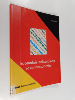 Anja Kaski : Suomalais-saksalainen rakennussanasto
