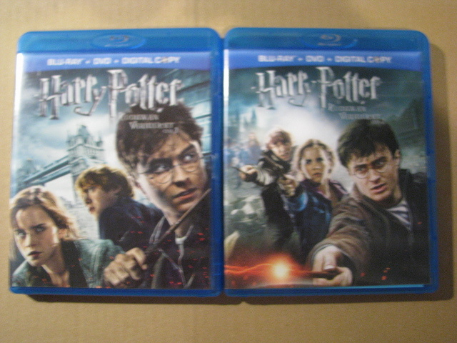 HARRY POTTER JA KUOLEMAN VARJELUKSET 1 & 2 ( Blu-ray )