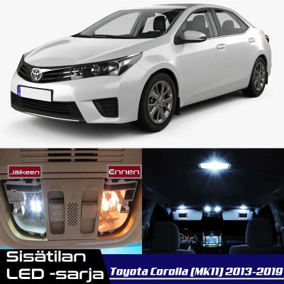 Toyota Corolla (MK11) Sisätilan LED-sarja 11-osa