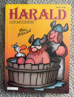 HARALD HIRMUINEN TASKUKIRJA 1990