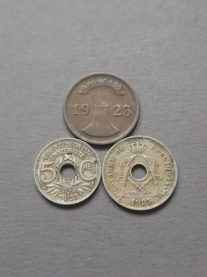 kolikkosetti 1923, 3kpl