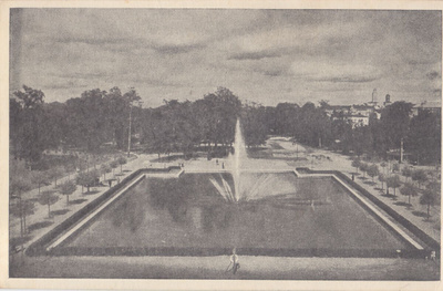 Helsinki  Kaisaniemi 1949 kulkenut kortti.