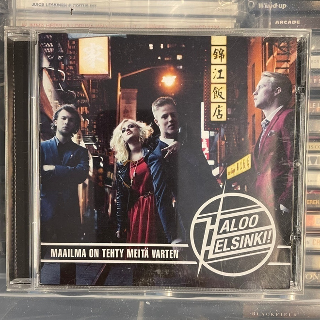 HALOO HELSINKI - Maailma on tehty meitä varten cd (original)