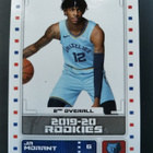 2019-20 Panini NBA sticker #444 Ja Morant Rookie - pikkukuva 1