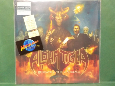 ALPHA TIGER - BENEATH THE SURFACE UUSI "SS" LP