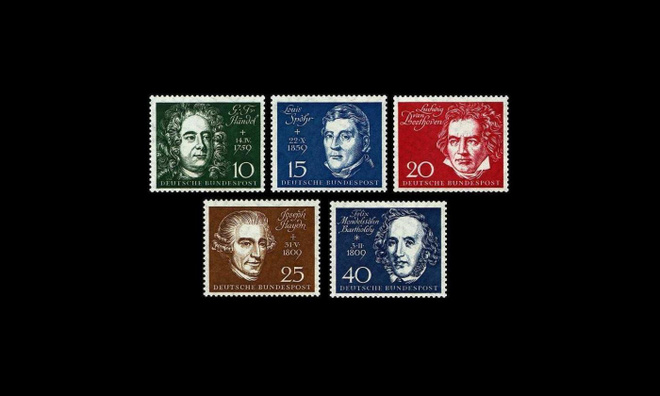 Saksa 315-9 ** Beethoven-hallin avajaiset (1959)