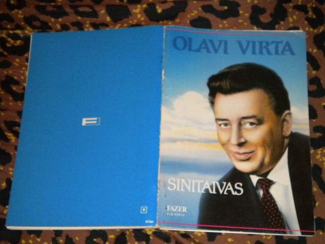 Nuottikirja - OLAVI VIRTA - Sinitaivas - 1992 (30 laulua)