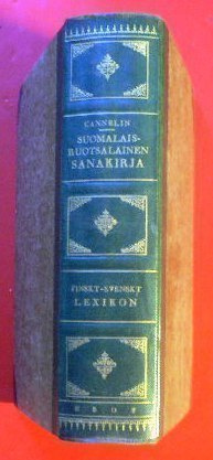 Knut Cannelin : Suomalais - Ruotsalainen sanakirja