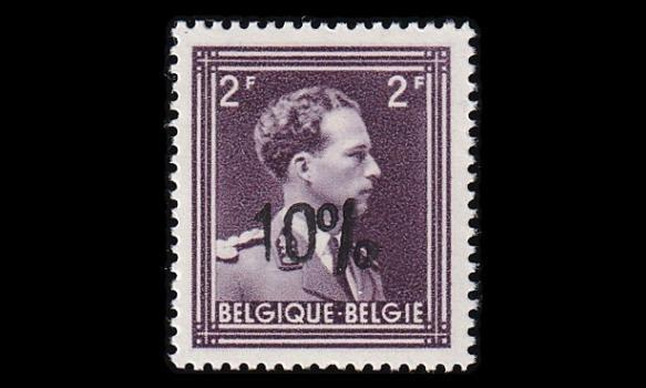 Belgia 740 ** Leopold III 2 Fr -10% (1946)