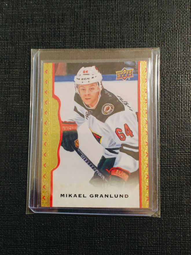 Mikael Granlund - 14-15 UD Masterpieces Red /100