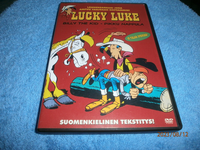 LUCKY LUKE - billy the kid - pikku nappula   -   DVD