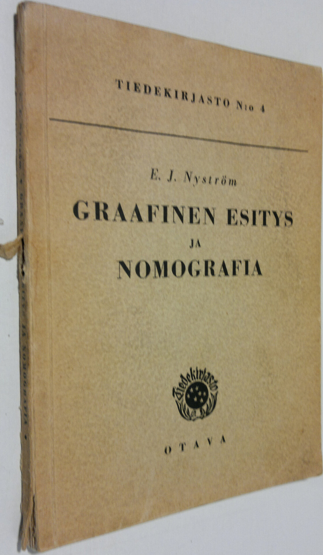 E. J. Nyström : Graafinen esitys ja nomografia