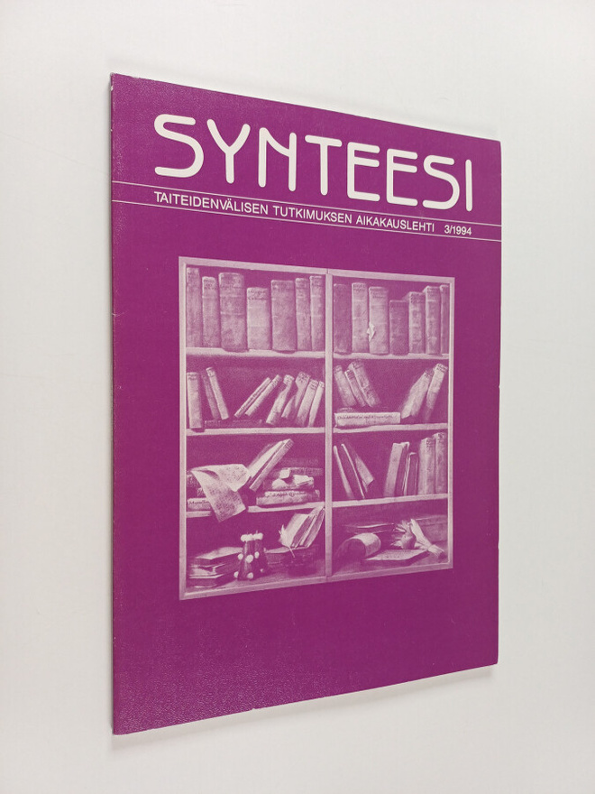 Synteesi 3/1994 : Taiteidenvälisen tutkimuksen aikakauslehti
