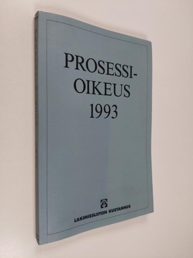Voitto (toim.) Liukkonen : Prosessioikeus 1993 : eripaino...