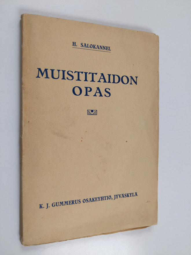 H. Salokannel : Muistitaidon opas