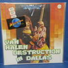 VAN HALEN - DESTRUCTION IN DALLAS M/M RED & WHITE VINYLS 2LP - pikkukuva 1