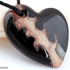 1050 .. Murano Kaunis Lampwork Taidelasi .. Kaulakoru - pikkukuva 1