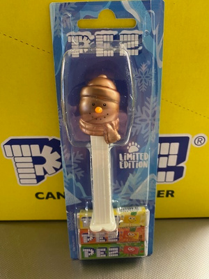 PEZ Limited Edition Bronze Snowman