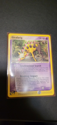 Girafarig 16/97 Ex Dragon RARE card