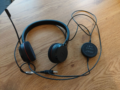 Jabra Evolve 20 MS Stereo USB-kuulokkeet