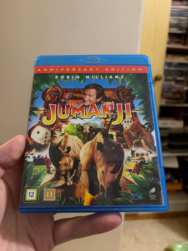 Jumanji blu-ray