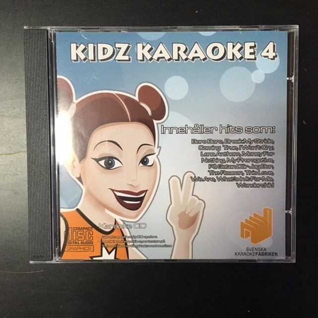 Svenska Karaokefabriken - Kidz karaoke 4 CD+G