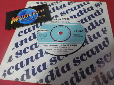 SIMO JA SPEDE - KELTAINEN JÄÄNSÄRKIJÄ EX 7'' SINGLE