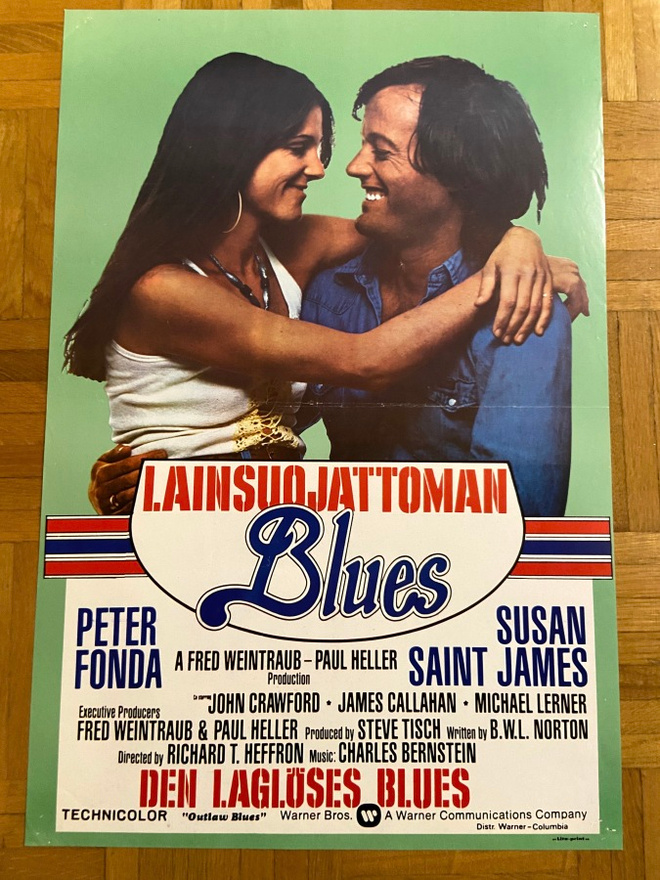 Vanha elokuvajuliste: Lainsuojattoman blues