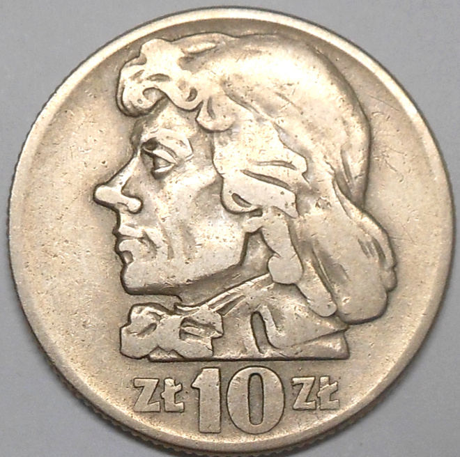 Puola. 10 zloty 1959.