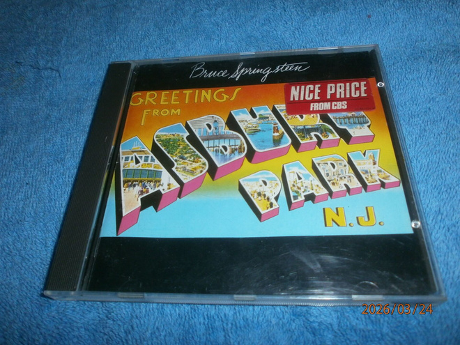 BRUCE SPRINGSTEEN - GREETINGS FROM ASBURY PARK, N.J.   -  CD