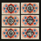 Saksa Notgeld 6 x 50 Pfg, Bielefeld 1921 - pikkukuva 1