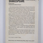 Jean Paris : Shakespeare - pikkukuva 2