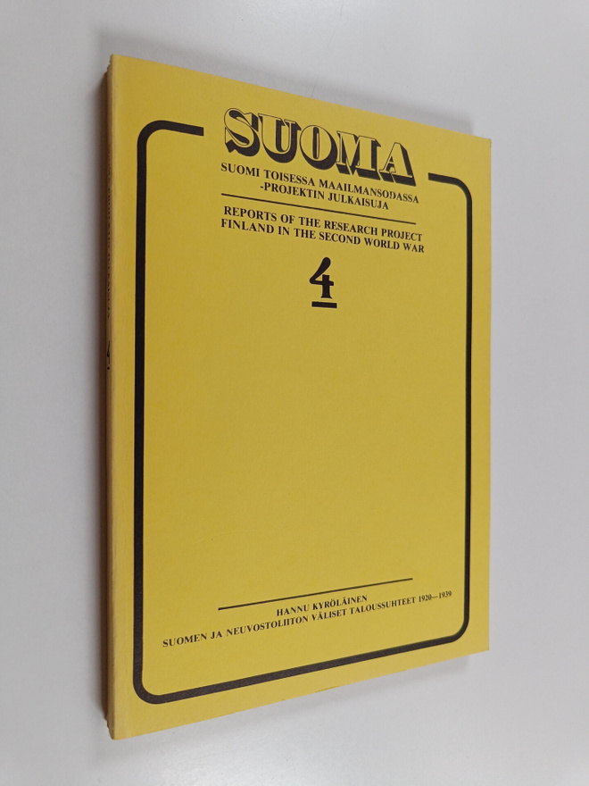 Hannu Kyröläinen : Suoma projektin julkaisuja 4 : Suomen ...