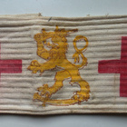 Turun Pataljoonan lääkintämiehen hihanauha v.1918 - pikkukuva 1