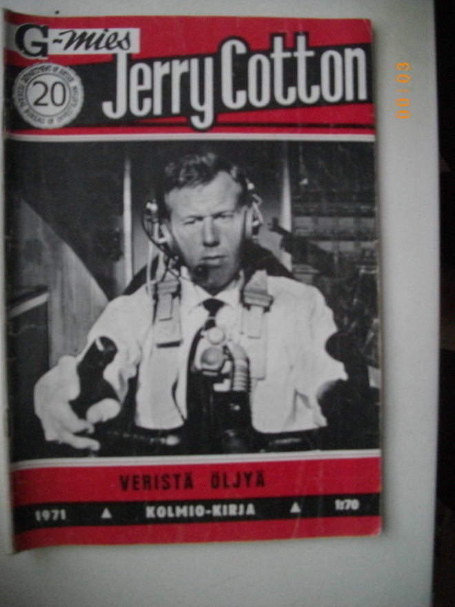 Jerry Cotton Nro 20/1971: Veristä öljyä (25.2)