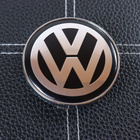 Volkswagen vannekeskiöt – Kromi-Musta – 60mm (4kpl sarja) - pikkukuva 4