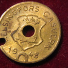 Helsingin kaasulaitos 1948. Kaasupoletti-Gas token - pikkukuva 1