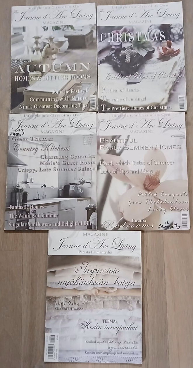 Janne d'Arc Living lehdet