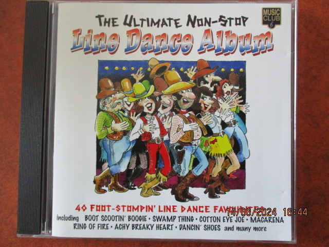THE ULTIMATE NON-STOP LINE DANCE ALBUM (CD)