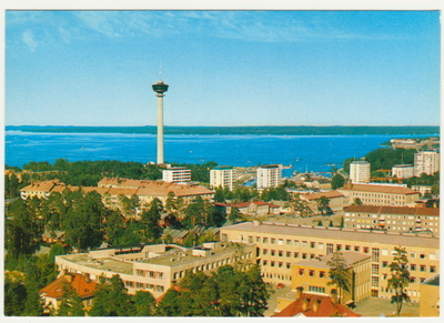 Tampere Näsinneula yms ilmakuva erikoisleima